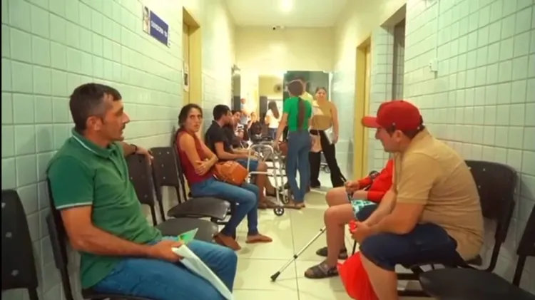 Mutirão da saúde em unidade básica de Acauã, semiárido do Piauí