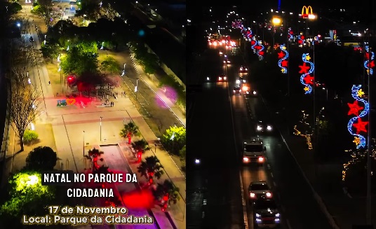 Teresina acende a magia do “Natal da Esperança” nesta segunda (17)