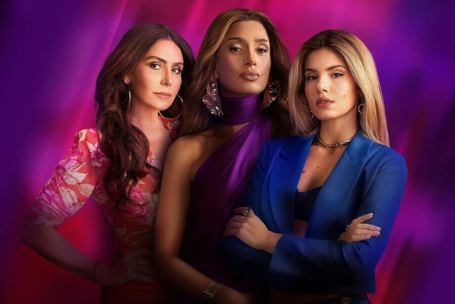 Giovanna Antonelli, Camila Pitanga e Camila Queiroz são as protagonistas da novela