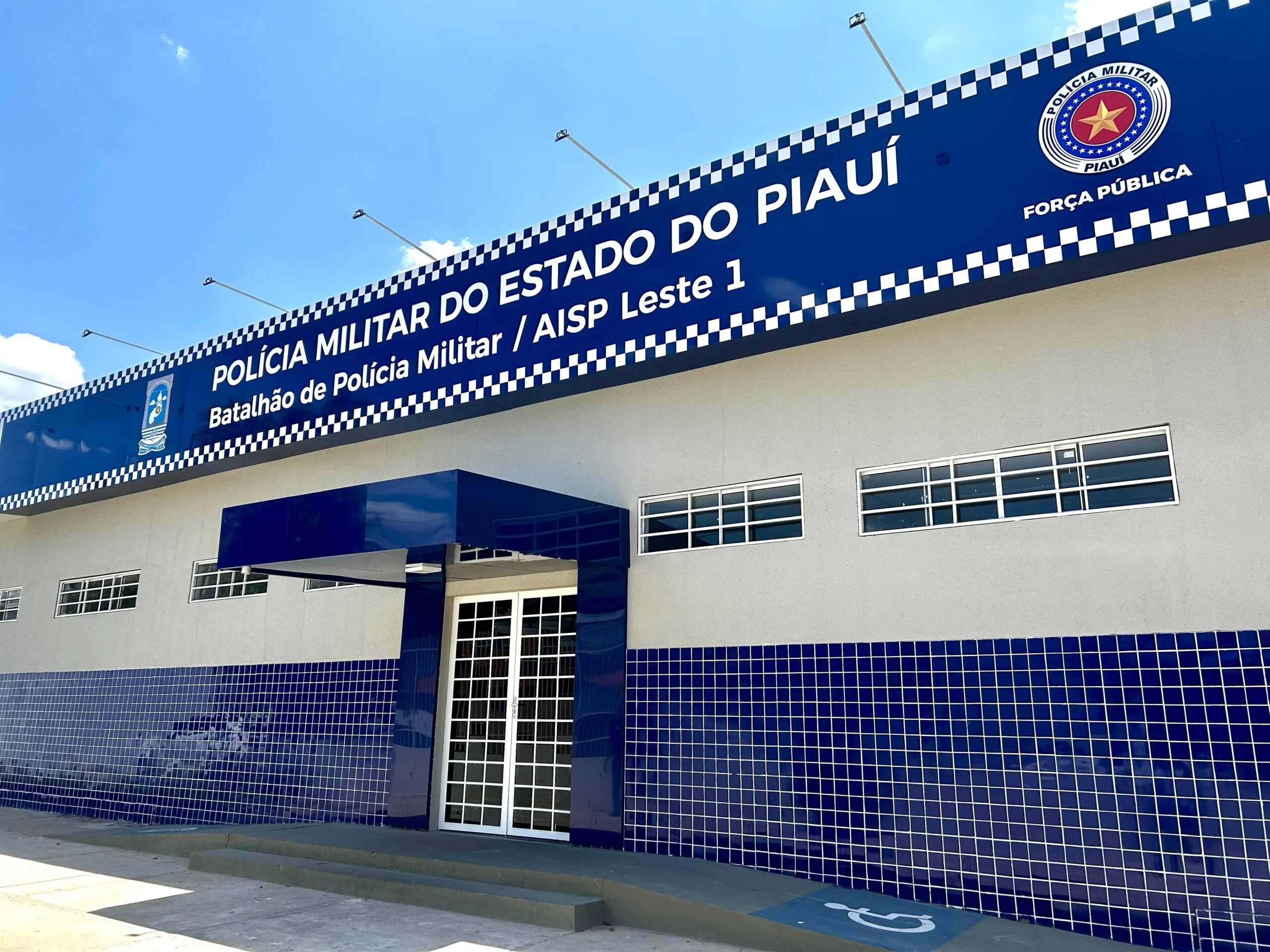 O novo Batalhão da PM fica no bairro Vale Quem Tem, zona Leste de Teresina