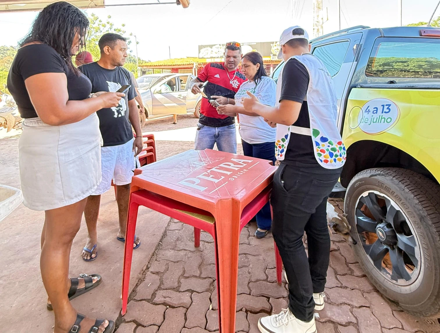 Comunidade da Cacimba Velha se mobilizou para garantir obras de asfaltamento de uma rua importante