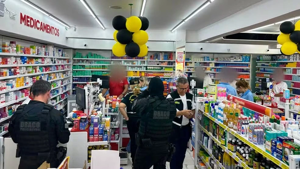 Operação Remédio Amargo tem como alvo um esquema de receptação e revenda de medicamentos roubados