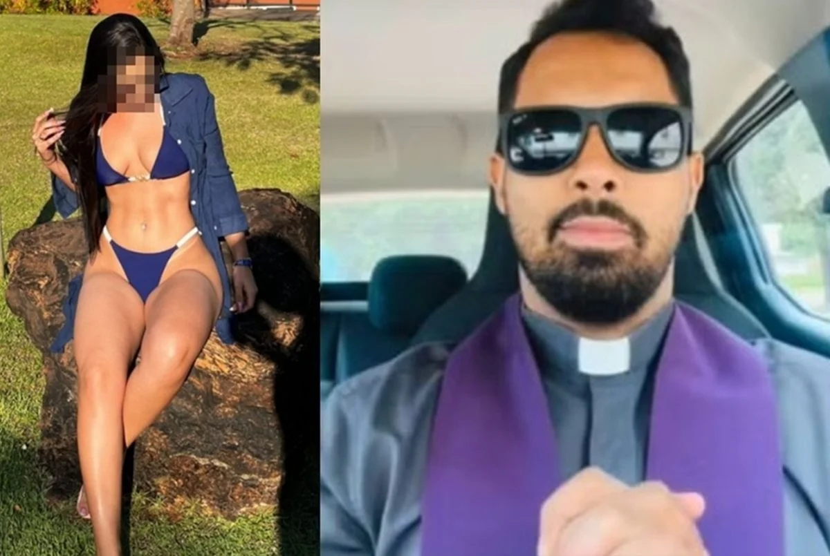 Padre Luciano Braga foi flagrado em quarto com a noiva de um fiel na cidade de Diamantino, em Mato Grosso