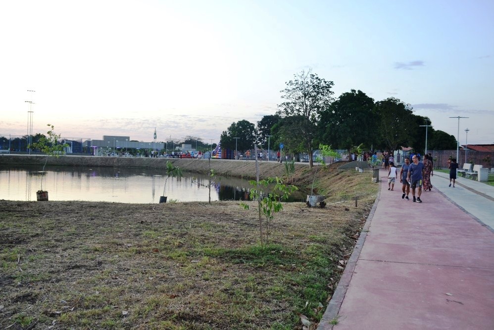 Parque Matias Matos, no bairro Mocambinho