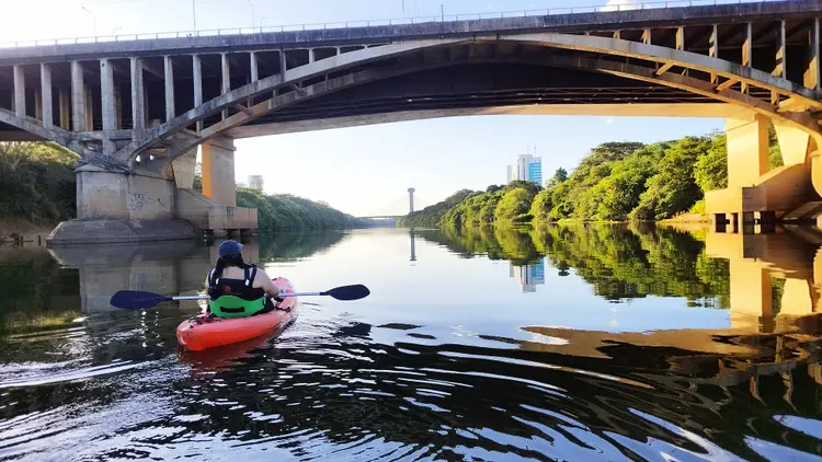 Passeio de caiaque pelo rio Poti