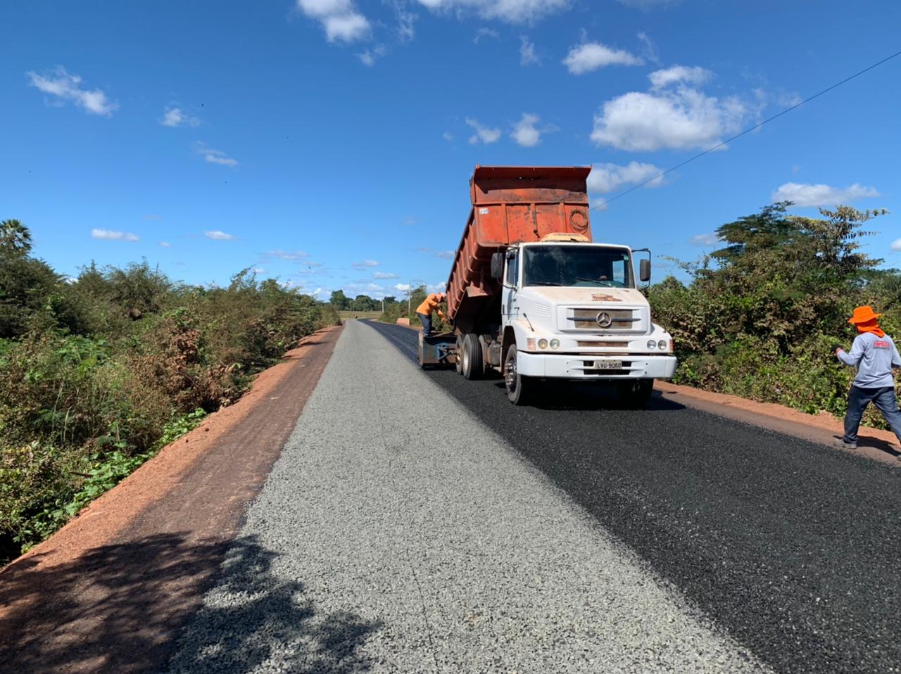 Governo já executou mais de 60% da obra da PI-366 entre José de Freitas e  Lagoa Alegre - Política