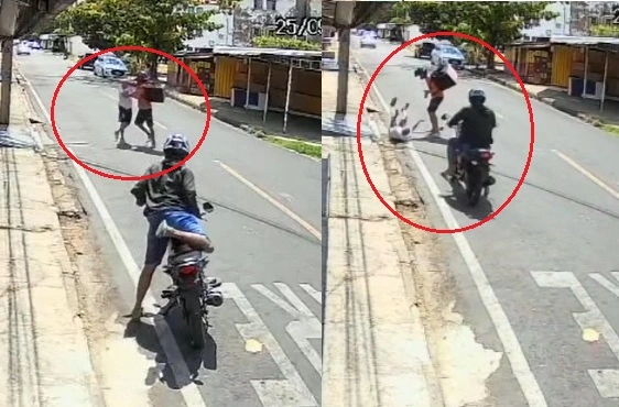Policial tem arma roubada por falso entregador na zona Sul de Teresina