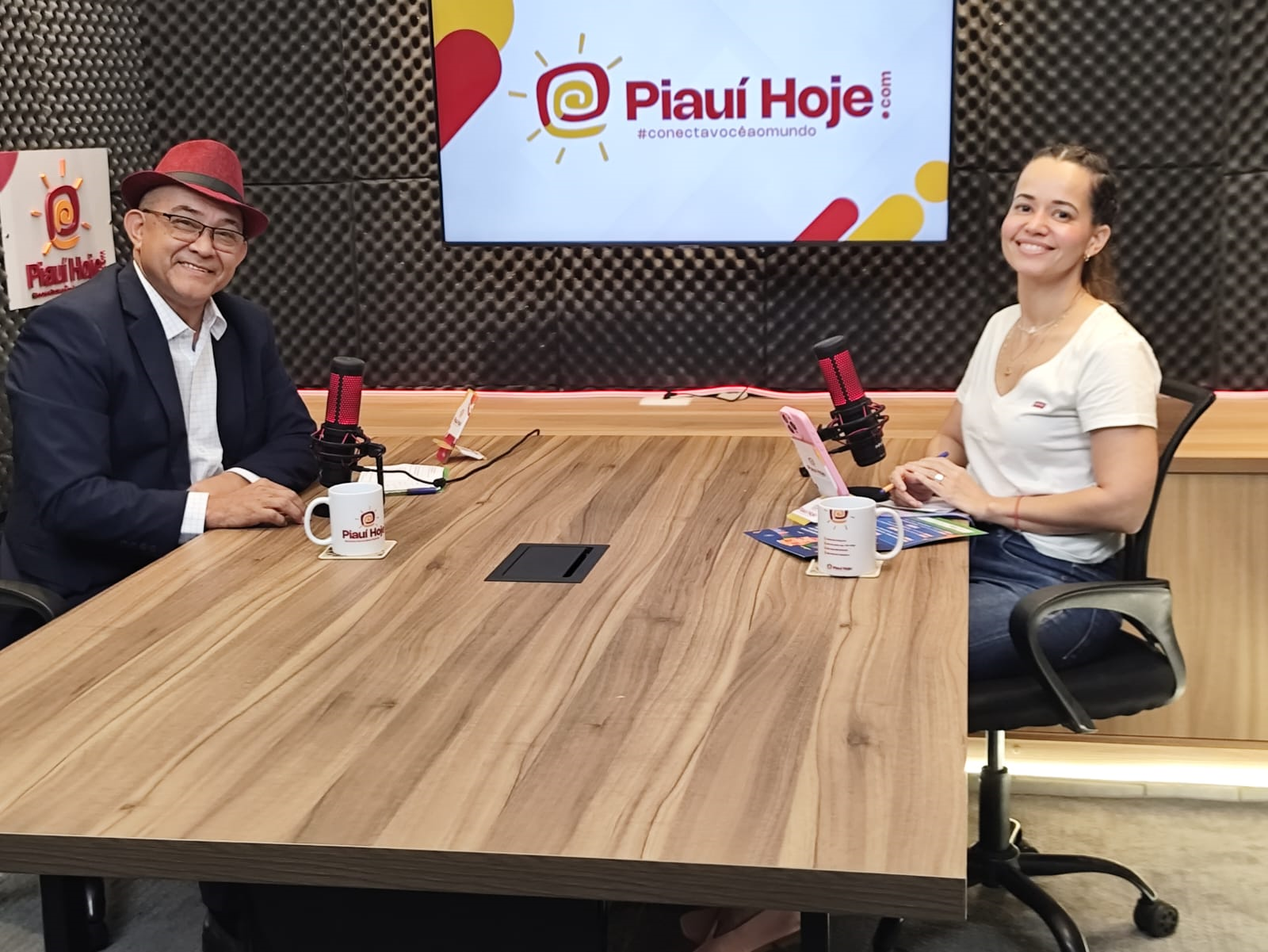Prefeito de São joão do Arraial, Abidoral Melo, em entrevista ao Podcast Piauí Hoje