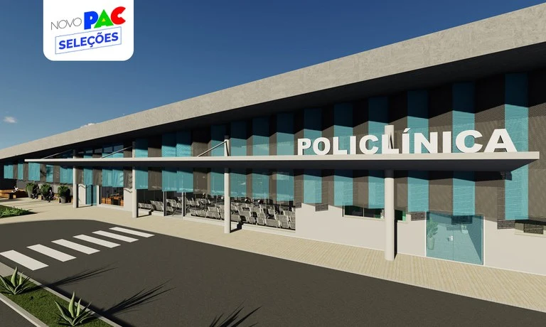 O Novo PAC Seleções investe na construção de 46 novas Policlínicas, sendo uma em Teresina