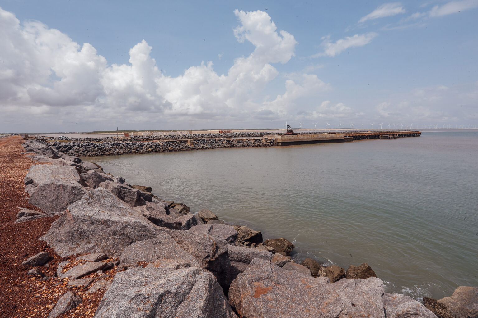 Terminal pesqueiro do Porto de Luís Correia será na Praia do Quebra-mar
