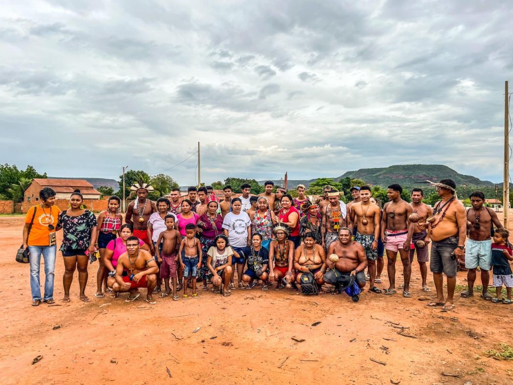 Povo Akroá Gamella, do Piauí e do Maranhão, durante Encontro Cultural e Ancestral em 2022