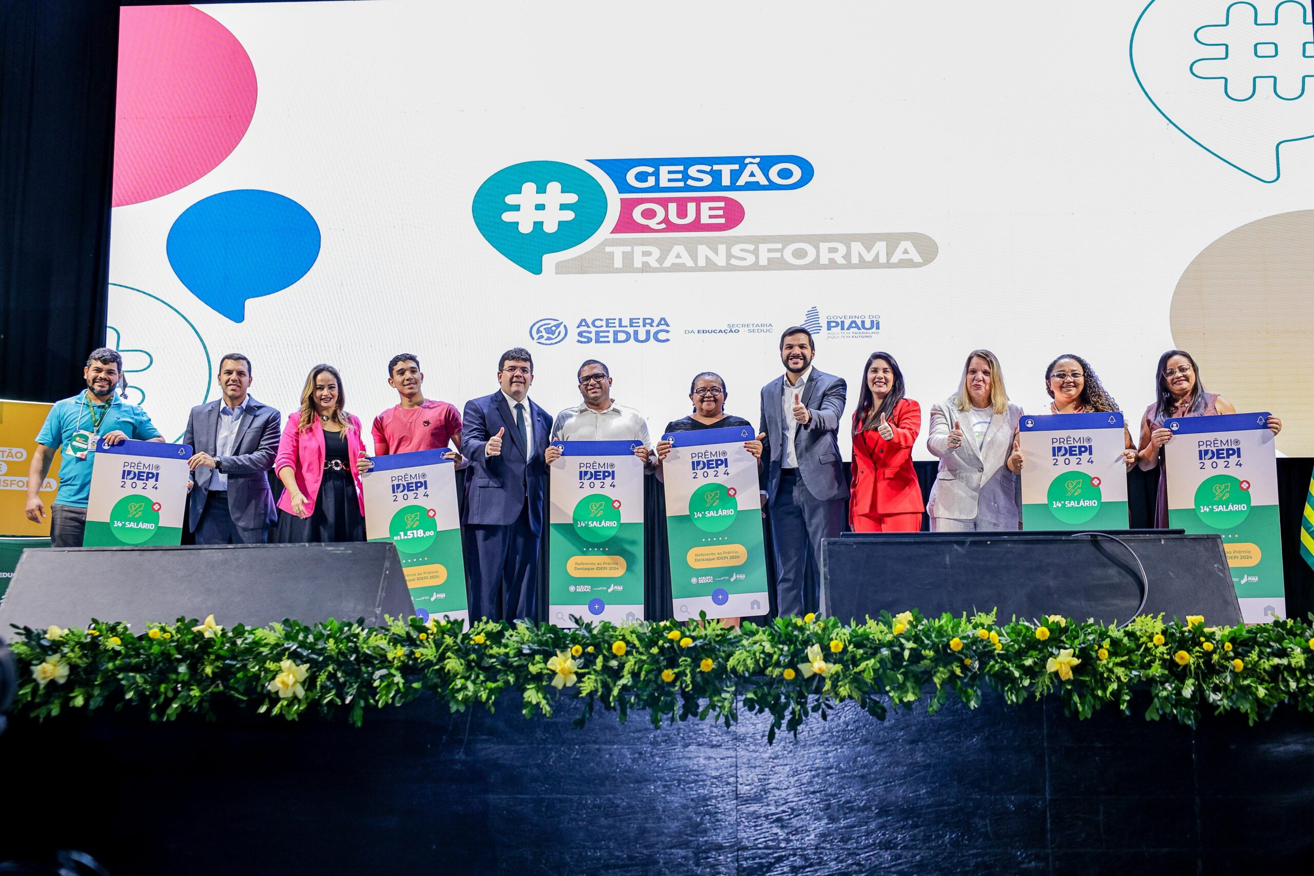 Foram premiadas as 50 escolas com melhores resultados no Idepi