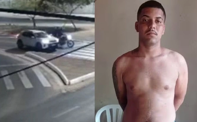 Gutierri Rafael foi preso suspeito de tentativa de latrocínio contra uma fisioterapeuta em Teresina