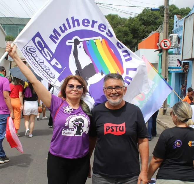 Geraldo de Carvalho e Yara Ferry, candidatos a prefeito e vereadora de Teresina, respectivamente