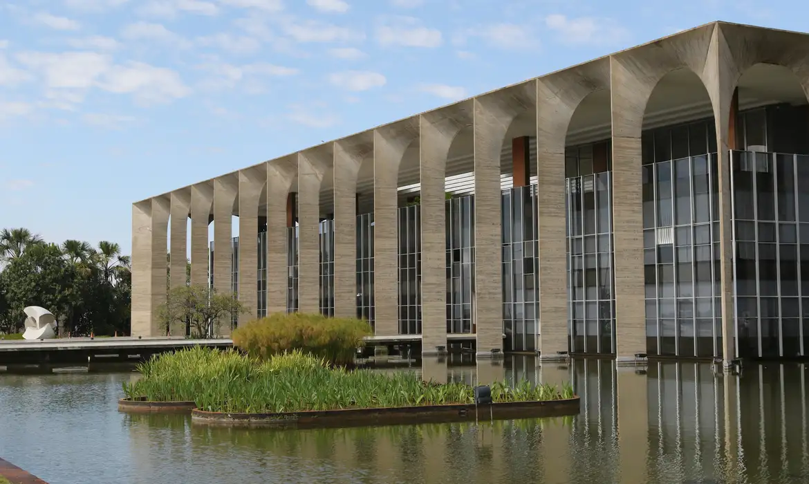 Palácio Itamaraty, sede do Ministério das Relações Exteriores (MRE) do Brasil