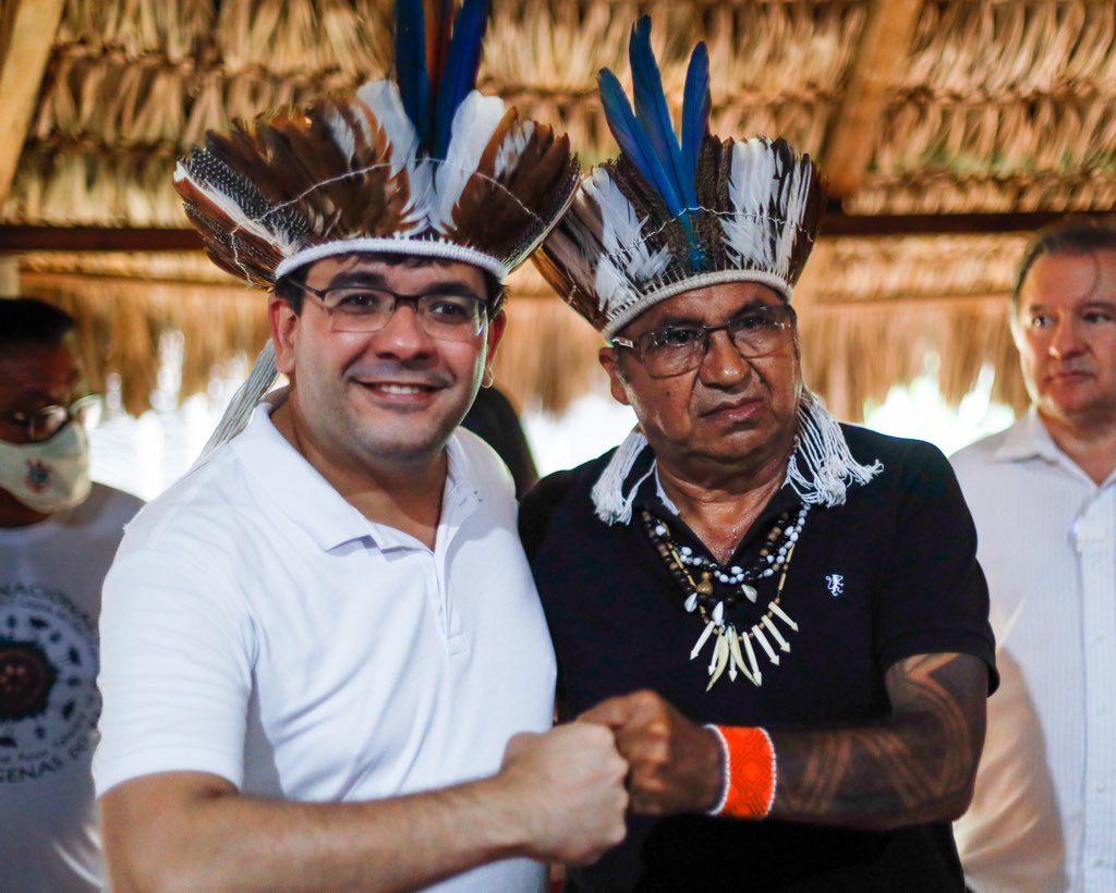 Governador Rafael Fonteles fez postagem em homenagem ao dia dos Povos Indígenas