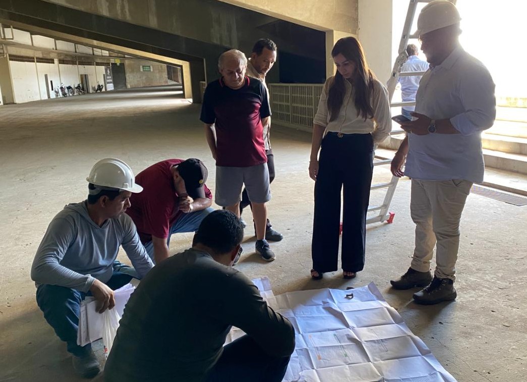 Reforma no Albertão está avançando