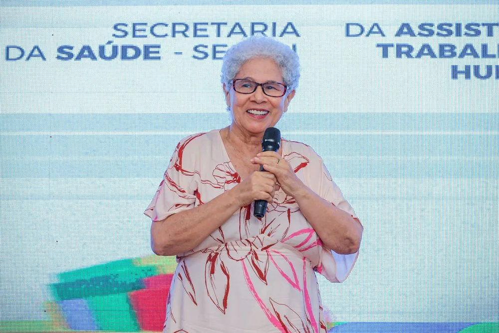 Regina Sousa, secretária da Sasc e presidente do Conselho do Seips