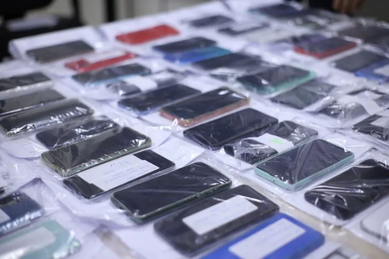 Celulares recuperados