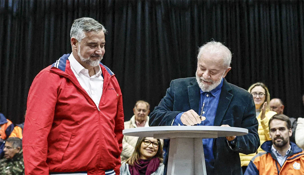 O presidente Lula assinou a medida durante visita ao Rio Grande do Sul