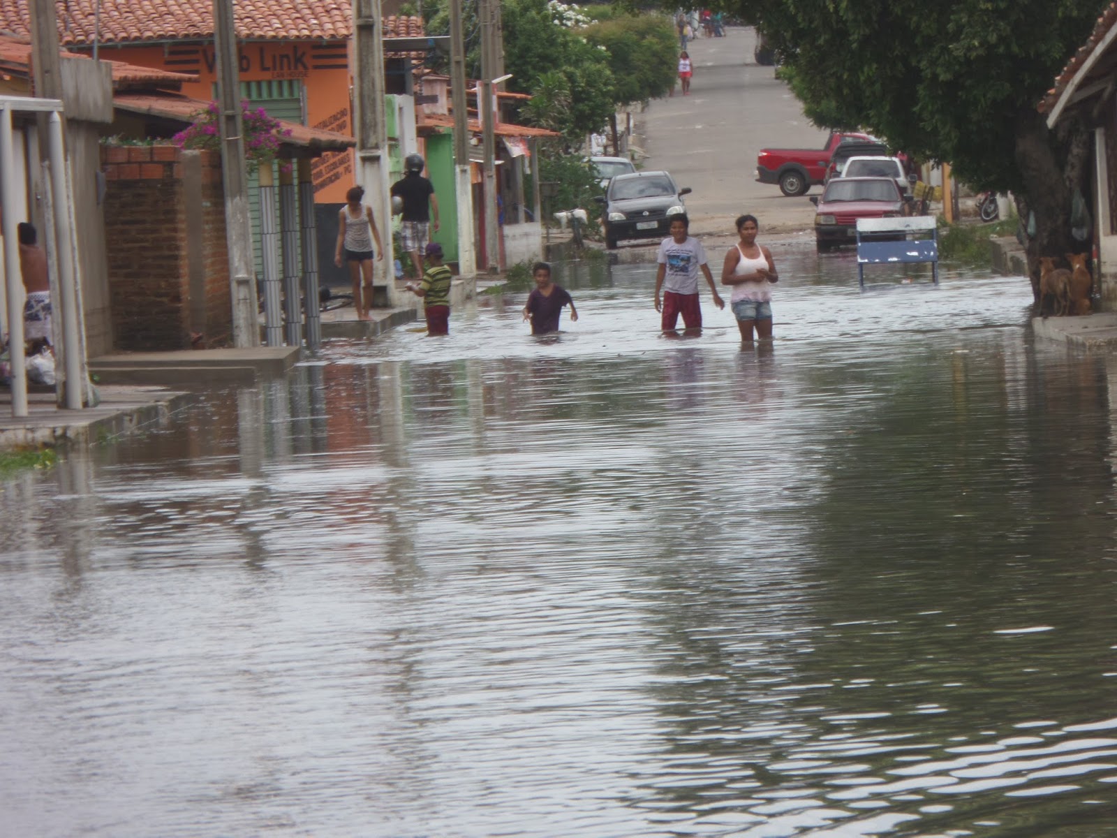 Piscinão em Parnaíba