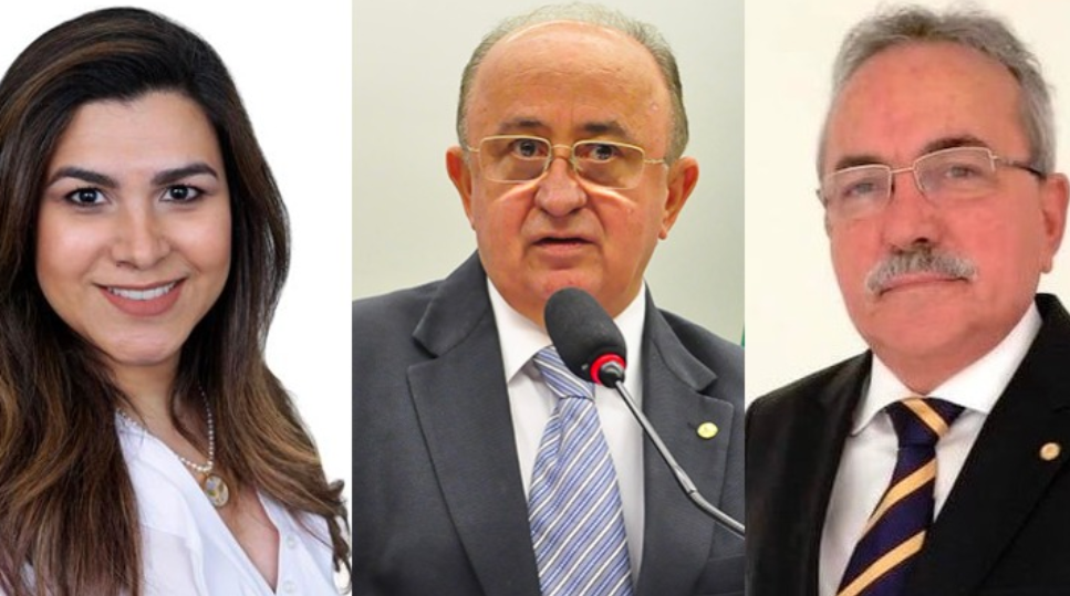 Marina Santos, Júlio Cesar e Átila Lira: sempre fiéis ao governo