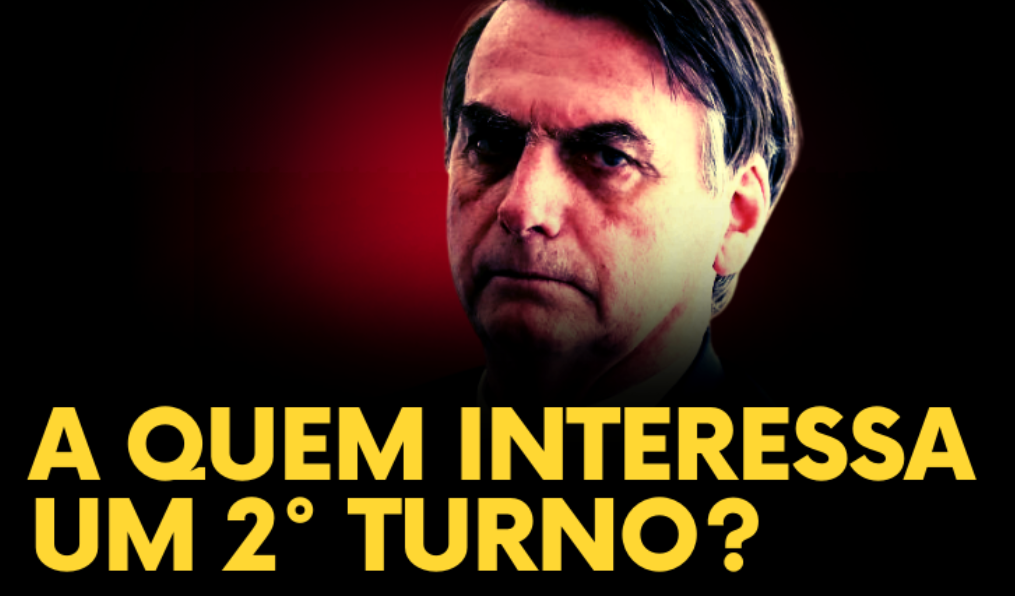 Jair Bolsonaro sonha com o segundo turno
