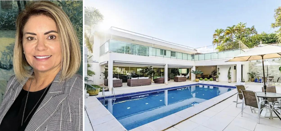 Ana Cristina e sua mansão de R$ 3 milhões em Brasília