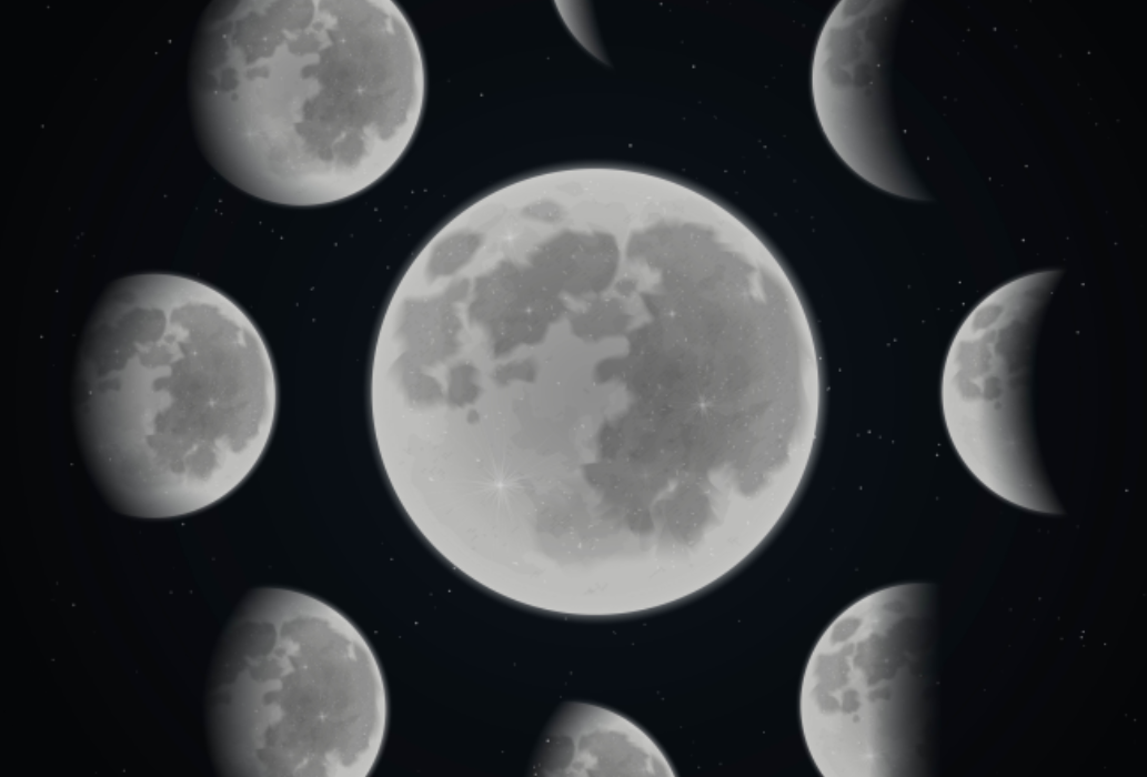 Lunário é um calendário baseado nas fases da Lua