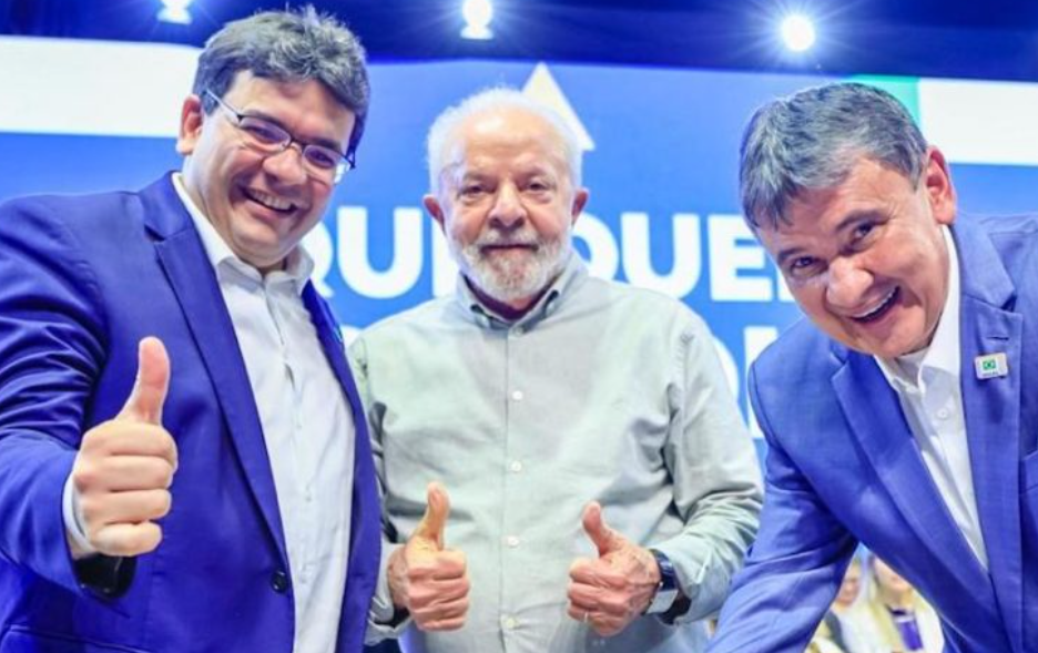 Rafael Fonteles, Lula e Wellington Dias: peso político