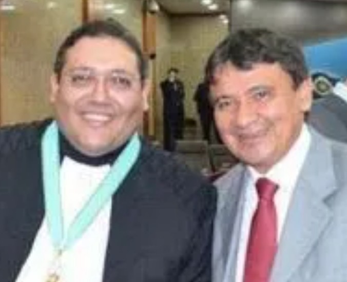 Nunes Marques com o ministro Wellington Dias