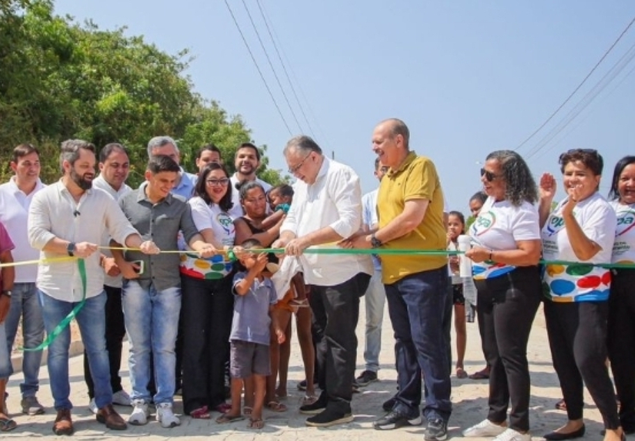 Inauguração de obras do OPA em Parnaíba