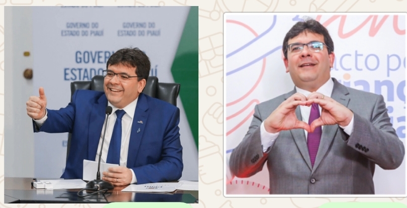 Figurinhas com o governador Rafael Fonteles viralizaram entre os jovens