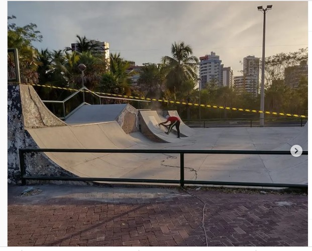 Pista de skate do Parque Potycabana
