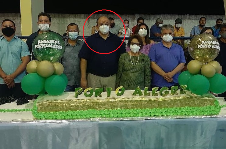Prefeito de Porto Alegre do Piauí paga R$ 24 mil por bolo de aniversário da cidade