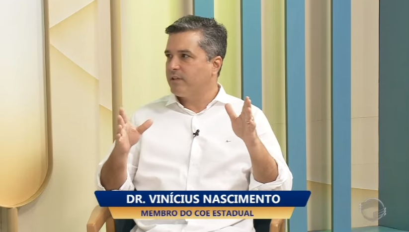 Dr. Vinicius Nascimento, membro do COE