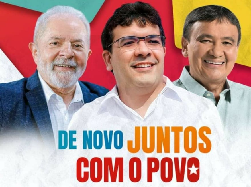 Rafael Fonteles e Wellington Dias têm o apoio de Lula