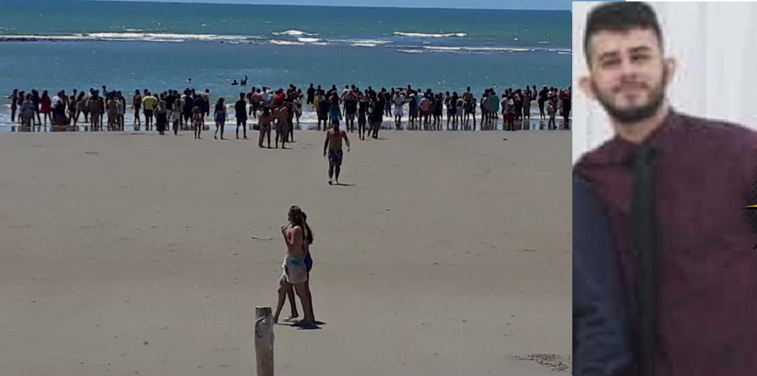 Jovem desaparece na praia de Maramar, em Luís Correia