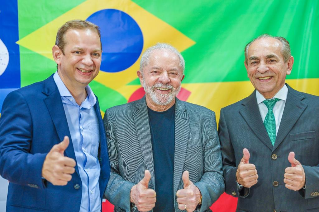 Castro Neto, Lula e Marcelo Castro
