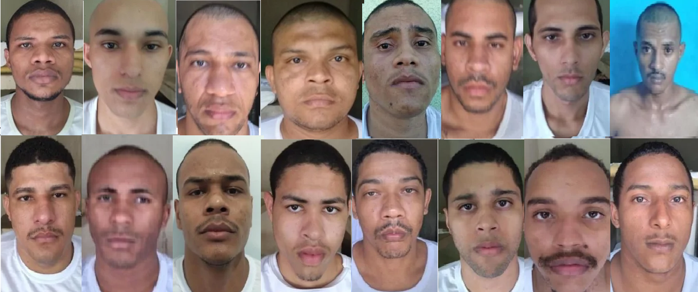Detentos integrantes de facção criminosa que fugiram de cadeia em Altos
