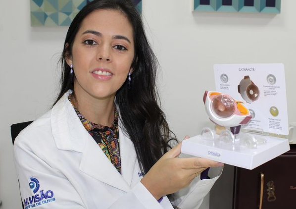 Médica oftalmologista Walda Eulálio Santos