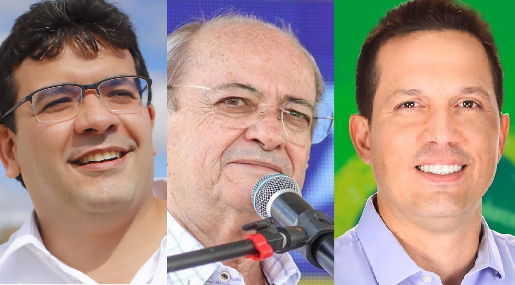 Rafael Fonteles, Silvio Mendes e major Diego são os três mais citados na pesquisa