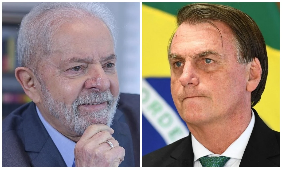 Lula e Bolonaro disputam a Presidência da República