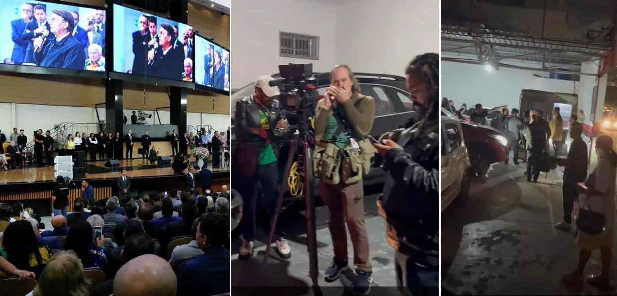 Jornalistas são hostilizados e perseguidos por bolsonaristas após culto em São Paulo