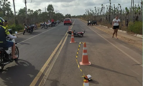 Motociclista morre em acidente em Ilha Grande