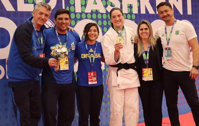 Sob comando de Sarah Menezes, Brasil conquista dois ouros no Mundial de Judô