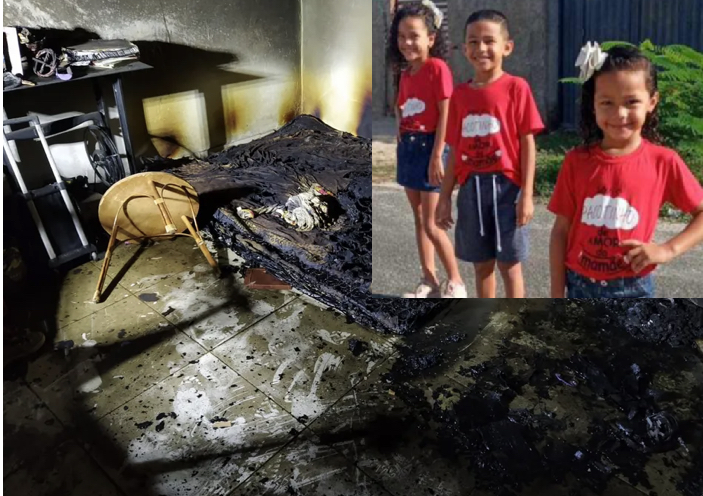 Crianças morrem em incêndio em Parnaíba