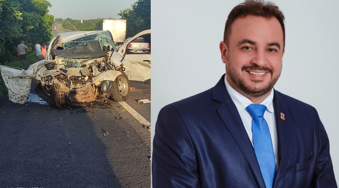 Presidente da Câmara Municipal de Caxias morre em acidente de trânsito
