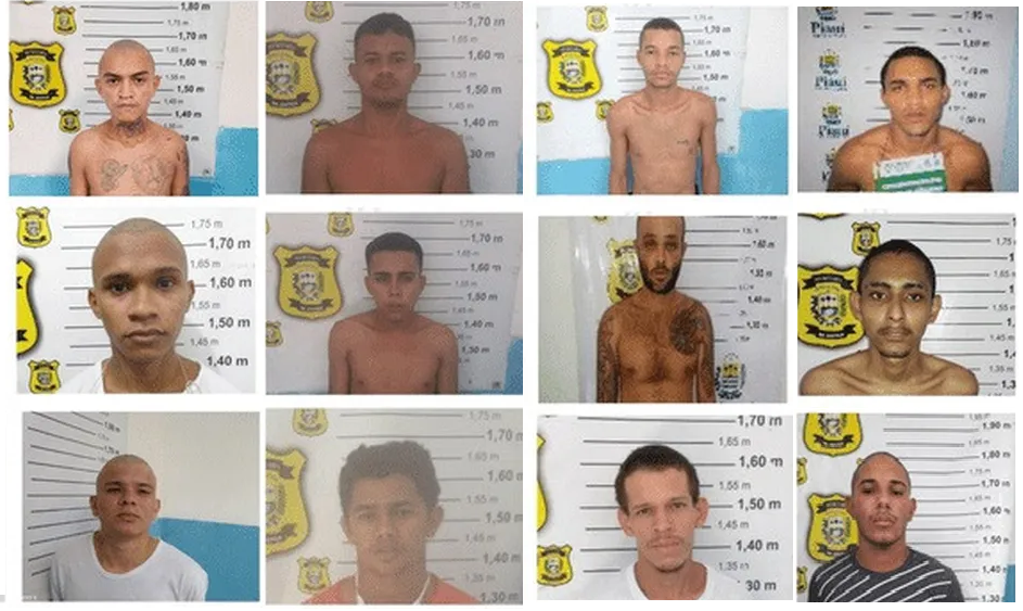 Foragidos do sistema penitenciário do Piauí