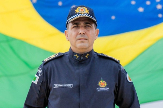 Ex-comandante da Polícia Militar do Distrito Federal, Fabio Augusto Vieira